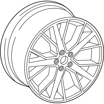 Audi Q8 Alloy Wheels - 4M8-601-025-CP