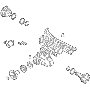 Audi Differential - 0B0-500-043-N