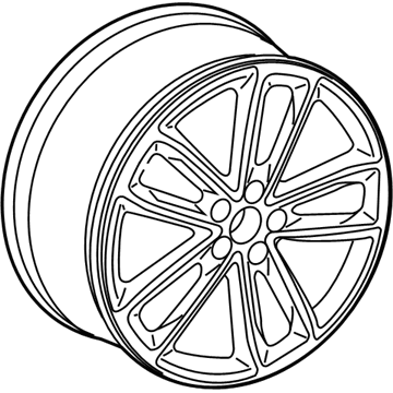 Audi S5 Sportback Alloy Wheels - 8W0-601-025-CB