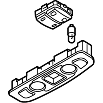 Audi A6 Quattro Interior Lights - 4L0-947-111-B-9NQ