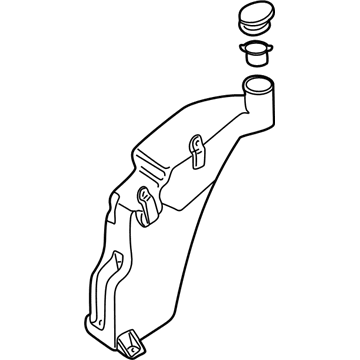 Audi Washer Reservoir - 4D0-955-451-D