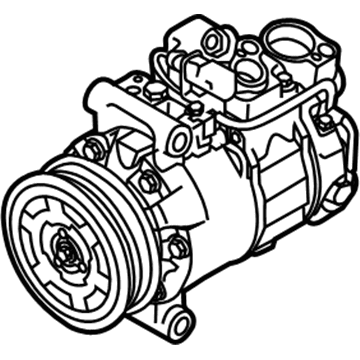 Audi Q7 A/C Compressor - 7P0-820-803-N