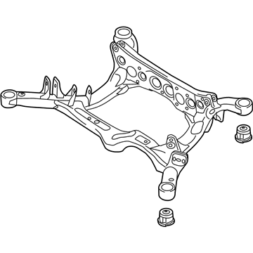 Audi A6 Axle Beam - 4G0-505-235-AE