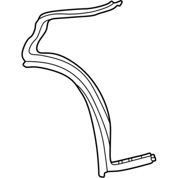 Audi e-tron GT Weather Strip - 4J3-839-775