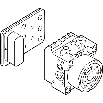 Audi ABS Control Module - 5Q0-614-517-FG-BEF