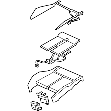 Audi Occupant Detection Sensor - 8W0-898-522-R