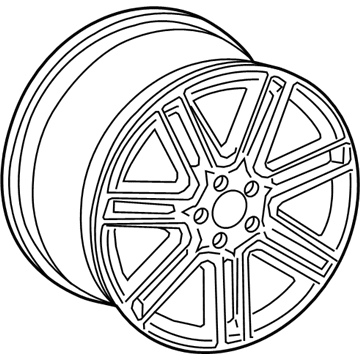 Audi RS7 Alloy Wheels - 4H0-601-025-CA