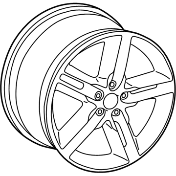 Audi RS7 Alloy Wheels - 4H0-601-025-AS