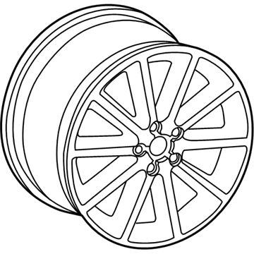 Audi RS7 Alloy Wheels - 4G8-601-025-AF