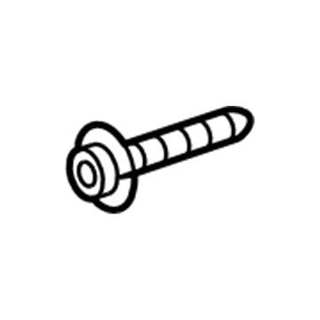 Audi N-910-252-01 Bracket Screw