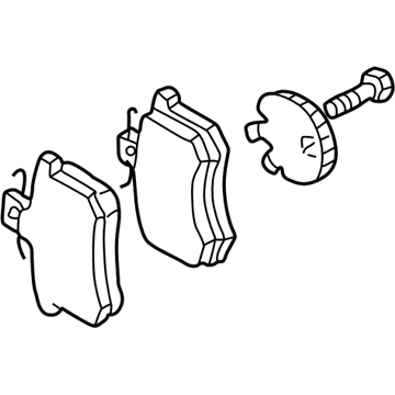 Audi 1J0-698-151-Q Brake Pads