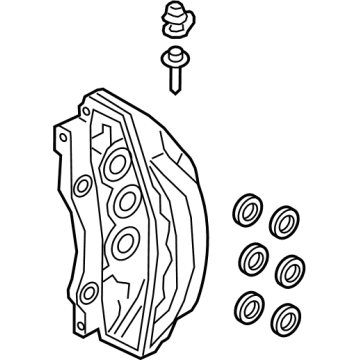 Audi RS3 Brake Caliper - 83A-615-107-B