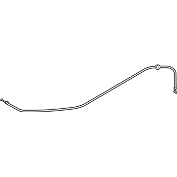 Audi Hood Release Cable - 4N1-823-535-B