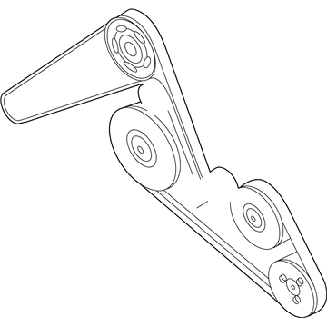 Audi A8 Quattro Drive Belt - 07C-145-933-S