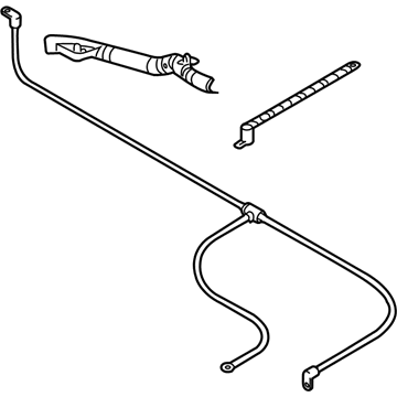 Audi TT RS Quattro Battery Cables - 8J0-971-227-H