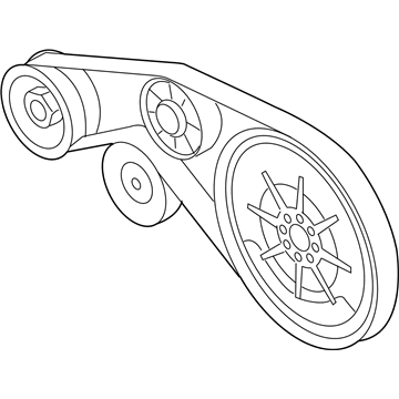 Audi R8 Drive Belt - 07L-903-137-C