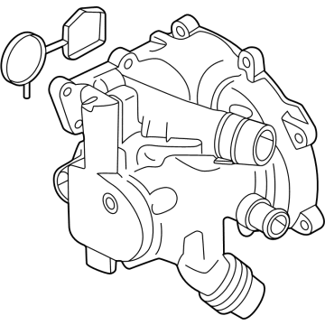 Audi Thermostat Housing - 06L-121-111-P