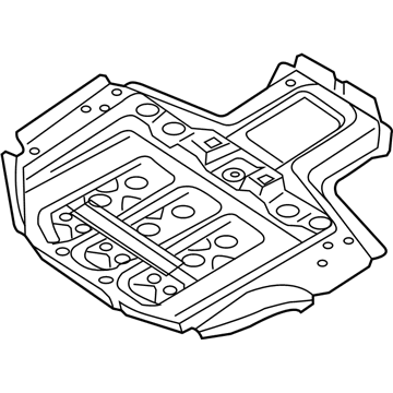 Audi Battery Trays - 8R0-804-870-C