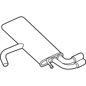 Audi Muffler - 8V5-253-609-B