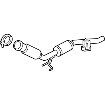 Audi Catalytic Converter - 5Q0-254-300-P