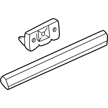 Audi A8 Door Moldings - 4D0-854-949-A-3FZ