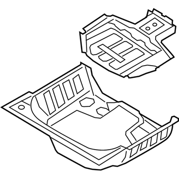 Audi S5 Floor Pan - 8K0-802-088-A