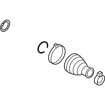 Audi A5 Quattro CV Joint Boot - 8W0-498-201