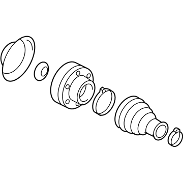 Audi S4 CV Joint - 8K0-598-103-B