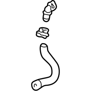 Audi TT Coolant Pipe - 8L9-121-073-C