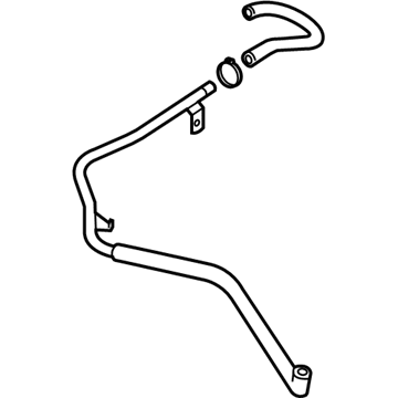 Audi A8 Quattro Power Steering Hose - 4H0-422-887-BH