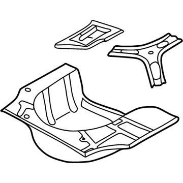 Audi S4 Floor Pan - 8D0-802-088-E