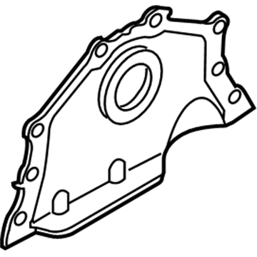 Audi A3 Quattro Timing Cover - 022-103-151-D