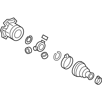 Audi S4 CV Joint - 8K0-498-103-B