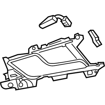 Audi Interior Door Handle - 8W0-839-020-A-4PK