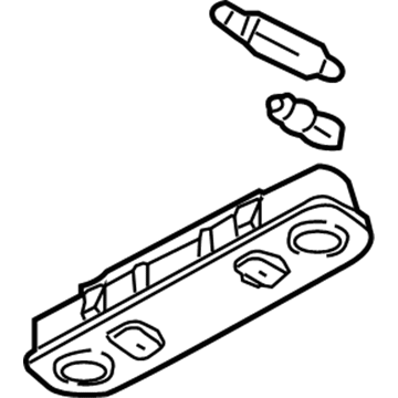 Audi A3 Interior Lights - 8E0-947-111-A-8C1