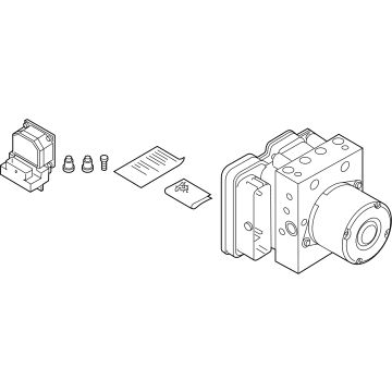 Audi RS6 Avant ABS Control Module - 4M8-614-517-J-BEF