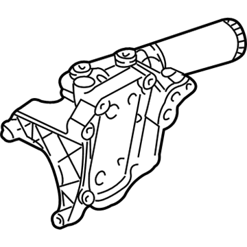 Audi A6 Quattro Alternator Bracket - 077-115-405-M