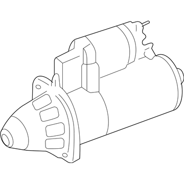 Audi Starter - 02M-911-023-GX