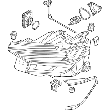 Audi Q4 e-tron Sportback Headlight - 89A-941-783