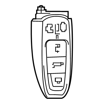 Audi Car Key - 4N0-959-754-BF-TKE