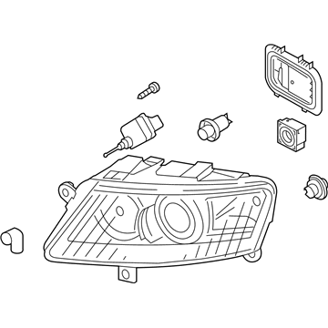 Audi A6 Headlight - 4F0-941-029-ED