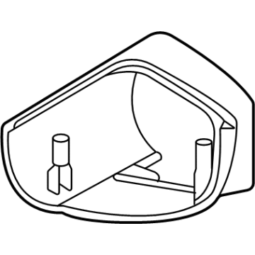 Audi Mirror Cover - 89B-857-109-9B9