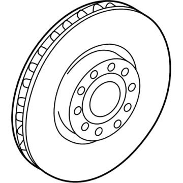 Audi Q4 e-tron Brake Disc - 1EA-615-301-B