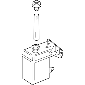 Audi Power Steering Reservoir - 8A0-422-371