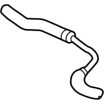 Audi 90 Quattro Power Steering Hose - 8A0-422-887-C