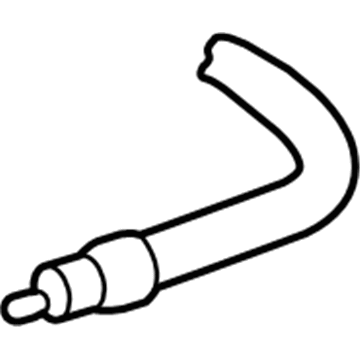 Audi 90 Quattro Power Steering Hose - 8A1-422-893-P