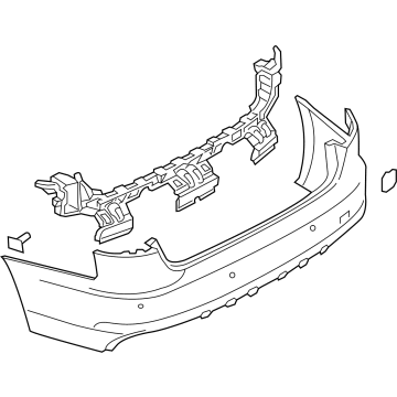 Audi S4 Bumper - 8W5-807-067-C-GRU