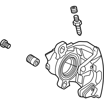 Audi A3 Quattro Brake Caliper - 5WA-615-124-A