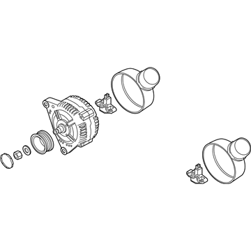 2010 Audi Q7 Alternator - 079-903-015-L