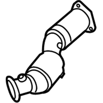 Audi Catalytic Converter - 7L8-254-300-AX